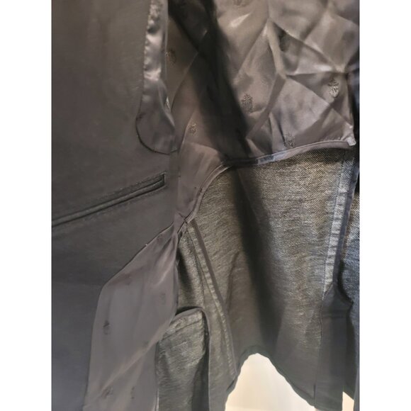 John Varvatos Wool jacket 42 Men's Black - Picture 3 of 6